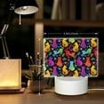 thumbnail image 6 of Cauagu Colorful Cats for Rectangle Acrylic Night Light - Acrylic Modern Bedside Light with LED Light Lamp Base - Decorative Night Lamp for Restaurant Bar Cafe Shop, 6 of 9
