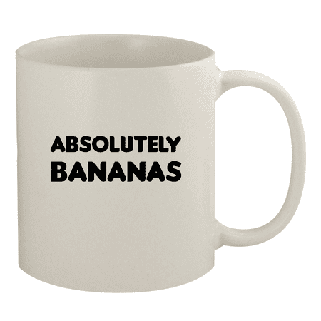 

Absolutely Bananas - 11oz Ceramic White Coffee Mug White