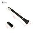 thumbnail image 2 of OATIPHO Beginner Clarinet Instrument Black Compact Keyless Practice Clarinet, 2 of 8