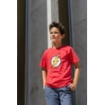 thumbnail image 3 of DC Comics Justice League Batman Superman The Flash Big Boys 3 Pack T-Shirts Toddler to Big Kid, 3 of 5