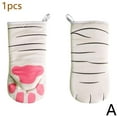 thumbnail image 6 of 1pcs 3D Cartoon Paws Oven Mitt Long Cotton Baking Insulation Gloves For Microwave Heat Tool Resistant funny heat women heat gloves oven kids oven women kids fun oven kids fun kids funny funny, 6 of 9