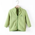 thumbnail image 6 of Cethrio Girls Fleece Jackets, Zip up Lightweight Long Sleeve Warm Fall Winter Outerwear Green Size 14, 6 of 8