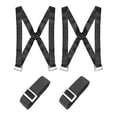 thumbnail image 1 of Correas de mudanza Correas de elevación para muebles, electrodomésticos, colchones, suministros de mudanza ajustables Arnés de elevación de hombros, 1 of 4