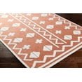 thumbnail image 2 of Hauteloom Elio Living Room, Bedroom Patio Outdoor Area Rug - Orange, Brown - 5'3" x 7', 2 of 10