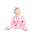 thumbnail image 3 of Barbie Baby Girls Bubble Sleeve Printed Sweatshirt and Joggers Set, 2-Piece, Sizes 0/3M-24M, 3 of 10