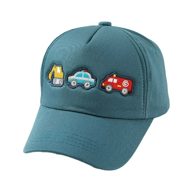 Casquette Bebe Kids Toddler the Big Three Embroidered Baseball Cap with Adjustable Snapback Breathable Sun Protection Sun Hat Casquette Bebe Garçon Dark Green One Size