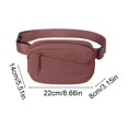 thumbnail image 4 of Deeceymbur Chest Bag Shoulder Body Pack Unisex Casual Waist Pouch for Outdoor Sports Phone Holder, 4 of 7