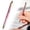 Pink, variant on 1-Pack Retractable Ballpoint Pen, 1.0mm Medium Point with Soft Grip, Black Ink Click Pen with Gold Accents for Office and Professional Use, 14.7cm (Black)