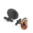 thumbnail image 2 of Rhino Stylish Men's Cufflinks for Formal Attire, Made of Stainless Steel, Ideal for Business Meetings, 2 of 6