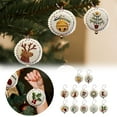 thumbnail image 2 of Hand Embroidery Needlepoint Ornament Needlepoint DIY Material Package For Beginners Adults, 2 of 6