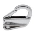 thumbnail image 4 of Marine Boat -hooks Stainless Steel Spring Snap Type -fending Hook Hanger 2 Pcs, 4 of 5