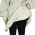 thumbnail image 3 of Oversized Hoodie Blanket Sweatshirt,Super Soft Warm Comfortable Fleece Giant Pullover with Large Front Pocket,for Adults Men Women Teenagers Kids Wife Girlfriend, 3 of 6