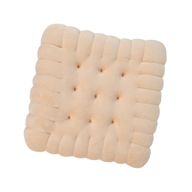 Cojines de asiento de felpa Kusrkot Beige
