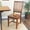 Chestnut, variant on Carolina Classics Morgan Mission Chair in Antique Black