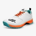 thumbnail image 3 of DSC Jaffa 22 (White &amp; Orange) Cricket Shoes - 2022, 3 of 7