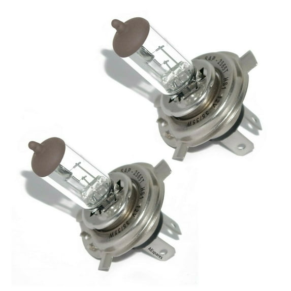 For Royal Enfield 3Pin HS1 PX43T 12 Volt 35/35W Halogen Bulb Set