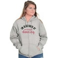 thumbnail image 5 of Cute Dancer Gymnast Mermaid Lover Zip Hoodie Sweatshirt Women Brisco Brands L, 5 of 6