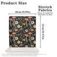 thumbnail image 6 of Xoenoiee Mushroom Dragonfly Daisy Print Chair Back Covers for Dining Room, Universal Back Chairs Protector, Modern Backs Covers for Dining Chair Decoration, 20 x 19 Inches, 1 Pack, 6 of 7