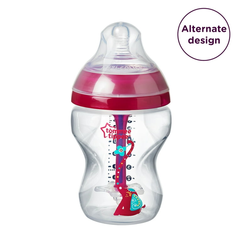 M+O  Vaso AntiVuelco con Tapa Tommee Tippee +18m color Violeta