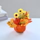 thumbnail image 2 of Decors,Thanksgiving Decor Flowers,thanksgiving Table Decorations Centerpieces,dinning Room Dinner Table Party Maple Leaves, 2 of 3
