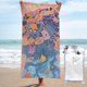 thumbnail image 1 of Toalla de baño de secado rápido con dibujos animados de Hora de Aventura, toalla de playa de microfibra para uso diario, 27,5 x 55 pulgadas, 1 of 8