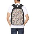 thumbnail image 4 of Easygdp Paisley Flowers Mochila de Gran Capacidad Minimalista Ideal para Escuela, Viajes y Uso Diario, 4 of 6