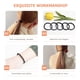 thumbnail image 4 of 100 piezas de niña para niñas cabello de cabello anillos de cola de caballo anillos para niños accesorios para el cabello, 4 of 6