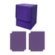 thumbnail image 3 of Caja de baraja de cartas grande para coleccionar cartas con separadores Estuche de baraja de cartas Juego coleccionable Púrpura claro, 3 of 9