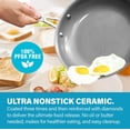 thumbnail image 3 of Gotham Steel 8 Piece Cookware Set Pots and Pans Set with Ultra Nonstick Ceramic Coating-Aqua Blue, 3 of 6