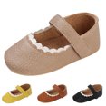 thumbnail image 4 of Otqutp Toddler Dance Shoes Spring and Autumn Children Baby Toddler Shoes Boys and Girls Flat Bottom Non Slip Lightweight Comfortable Hook Loop Lace Slip On, 4 of 9