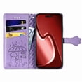 thumbnail image 4 of Funda Cartera FOXDOCK para iPhone 15 Pro , Flip PU con Relieve de Gatos y Perros, Tarjetero y Soporte, 4 of 6