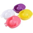 thumbnail image 2 of 2pcs Nail Art Manicure Care Soak Bowl Tray Polish Remover (Random Color), 2 of 6