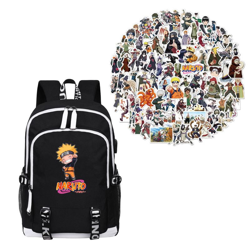 Backpack Rucksack Travel Daypack Cartoon Happy World Book Bag Casual Travel Waterproof 