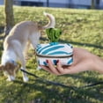 thumbnail image 4 of Soporte para bolsa de excremento de perro Salvador dispensador de bolsas poliéster Azul rayado, 4 of 10