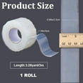 thumbnail image 2 of 3m x 25mm Self-Fusing Silicone Tape Clear Waterproof Repair Sealing Tape Multi-Purpose Self Amalgamating Rubber Tape for Emergency Plumbing Water Hose Leaks Cable Wire Insulation Wrap Clear, 2 of 9