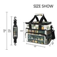 thumbnail image 3 of FORMRS Insulated Cooler Bag 24 Cans Capacity Soft Leakproof Lunch Box with Side Pockets, White Shelf, 3 of 7