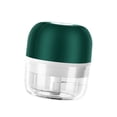 thumbnail image 3 of Mini picadora de ajo, 45 W, USB, prensa de ajo, recargable, molinillo eléctrico de verduras, verde, 100 ml kenally HA003344-01, 3 of 7