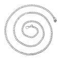 thumbnail image 2 of Cinturón de cinturo Delgada para Mujer, cinturo , Cadera, Plateado, Eslabones de Cadena de Metal Yuyangstore Cadena de cintura de aleación de mujer, 2 of 8