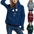 thumbnail image 1 of Sudadera con capucha para mascotas, unisex, con bolsa con orejas de gato, sudadera con capucha y manga larga, calidad inigualable, 1 of 9