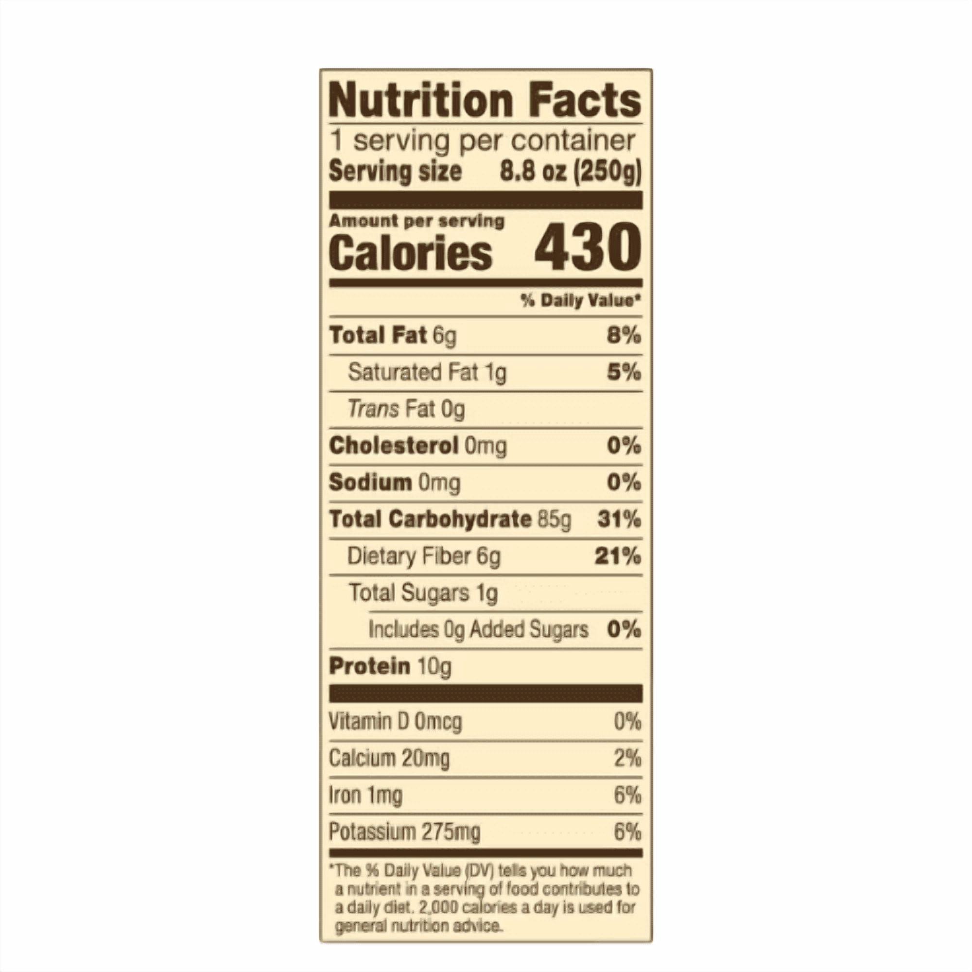 Earthly Grains 90 Second Whole Grain Brown Rice, 6 pcs,8.8oz