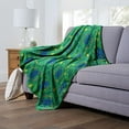 thumbnail image 2 of Warner Bros Blue Beetle Symbiosis Kids Silk Touch Throw Blanket, 2 of 4
