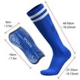 thumbnail image 4 of Unatoiry Blue Non-Slide Leg Protection Stockings Safe Fit For Football Games Soccer Shin Guards For Kids Adult code, 4 of 6