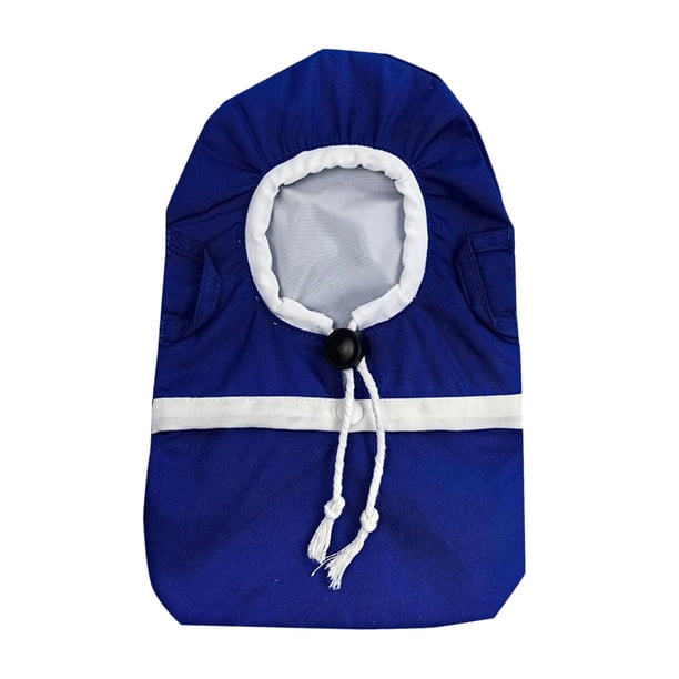 Funda protectora para bolsa de ostomía, universal, práctica y con cordón. azul