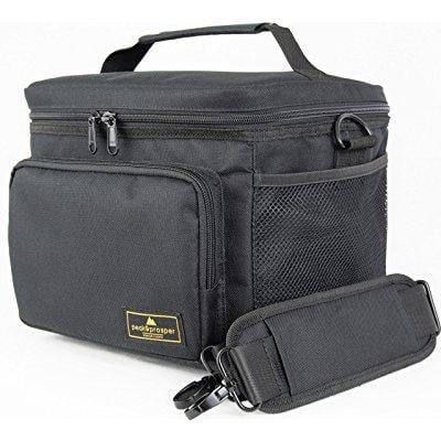 Premium Lunch Cooler Box Medium Black Insulated Bag Water Premium Lunch Cooler Box Medium Black Insulated Bag Water Resistant And Heavy Duty