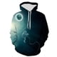 thumbnail image 3 of Sudadera con capucha con estampado de astronauta, universo, espacio, galaxia, para hombres y niños, sudaderas de manga larga, chaqueta genial de gran tamaño para hombre, 3 of 5