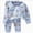 A1-Blue, variant on Baby Boy Fall Winter Outfits Contrast Color Sweatshirt Long Sleeve T-Shirt Top Pants Sweatsuit Fall Clothes Set Children's Thermal Underwear Set for 6 12 18 24 M(18-24 Months)