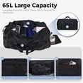 thumbnail image 4 of Bolsa de viaje Fmeida 65 L con compartimento para zapatos, repelente al agua, 4 of 9