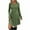 Green, variant on Fall Dresses for Women 2025 V Neck Solid Color Long Sleeve Sweater Dress Casual Mini Knit Dress with Pockets L
