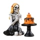 thumbnail image 1 of Estatua De Cumpleaños Decoración De Halloween Decoración De Esqueleto Para El Hogar Artesanía De Resina, 1 of 8