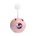 thumbnail image 6 of Football Shape Rotating Bubble Cube Pet Toy – Stress Relieving Puzzle Toy for Cats and Small Dogs，Pink, 6 of 6
